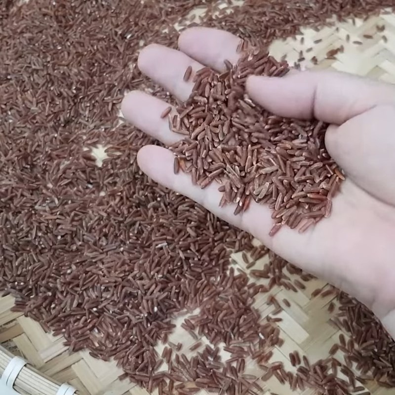 Bước 2 Phơi khô gạo lứt tự nhiên Bột gạo lứt