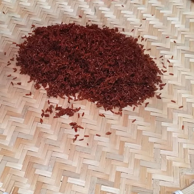 Bước 2 Phơi khô gạo lứt tự nhiên Bột gạo lứt