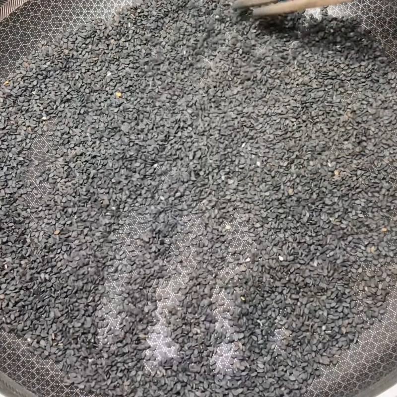 Bước 3 Rang muối mè đậu phộng (tùy chọn) Gạo lứt nấu không cần ngâm