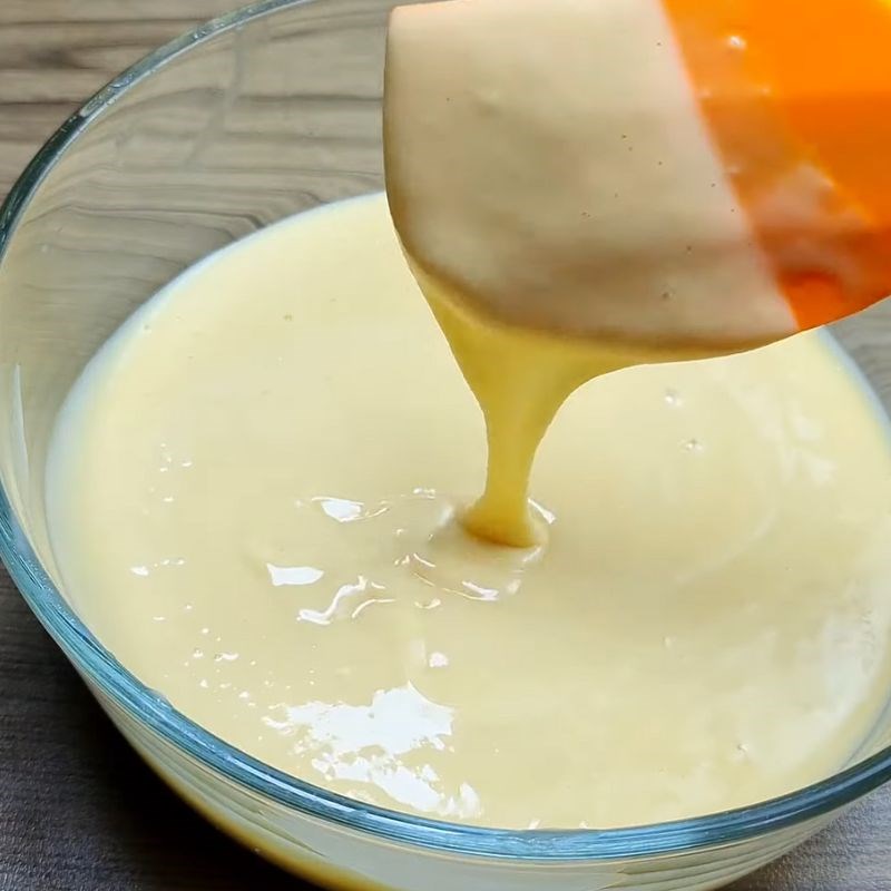 Bước 2 Rây và ủ bột Bánh rán bằng bột mì