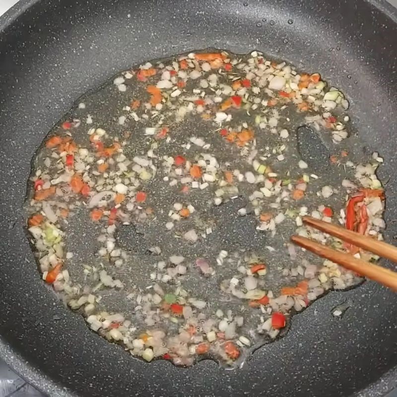 Bước 3 Rim mực mặn ngọt chuẩn vị Mực rim mặn ngọt