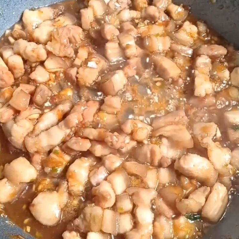 Bước 4 Rim tôm thịt mặn ngọt đậm đà Tôm rim thịt ba chỉ