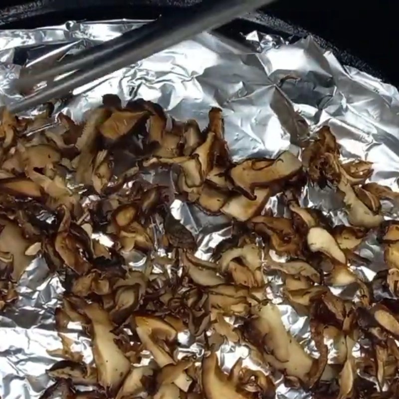 Bước 3 Sấy khô nấm làm hạt nêm chay Hạt nêm chay từ nấm đông cô