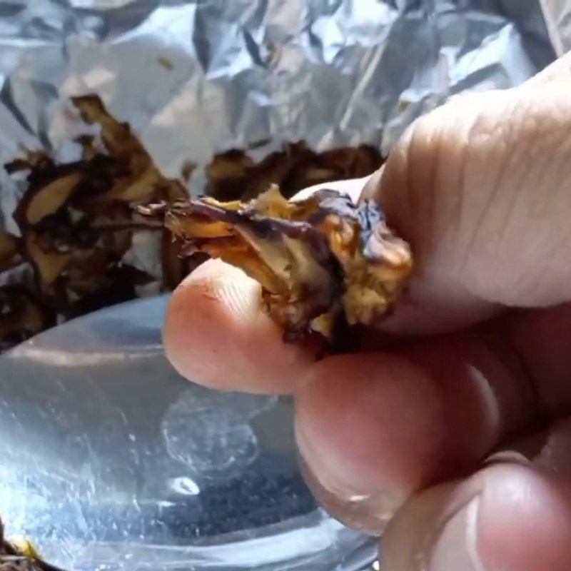 Bước 3 Sấy khô nấm làm hạt nêm chay Hạt nêm chay từ nấm đông cô