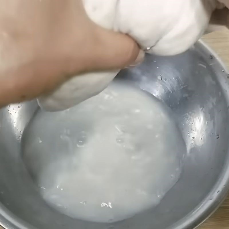 Bước 1 Sơ chế đậu hũ làm chả lụa chay chả lụa chay bằng đậu hũ