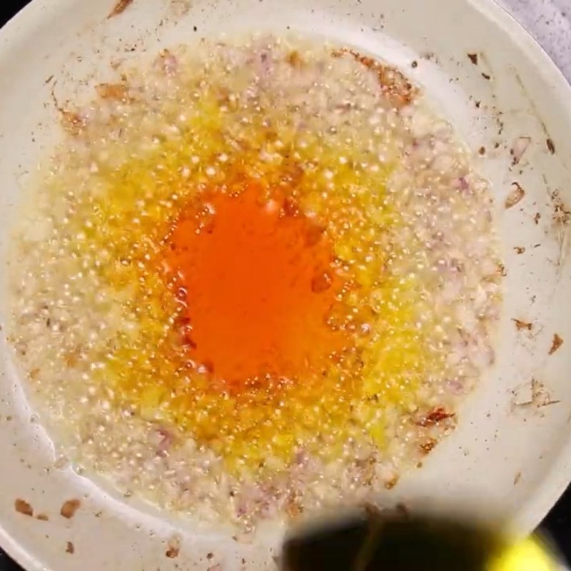 Bước 2 Sơ chế đậu phụ và huyết heo Canh bún