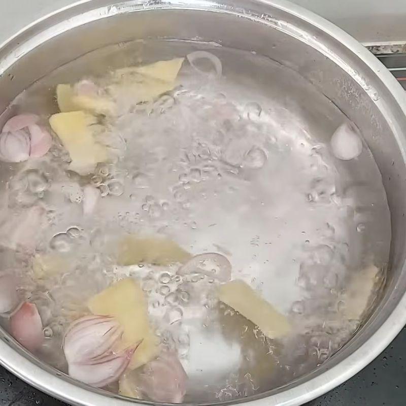 Bước 1 Sơ chế mực sữa và các loại gia vị Mực rim mặn ngọt