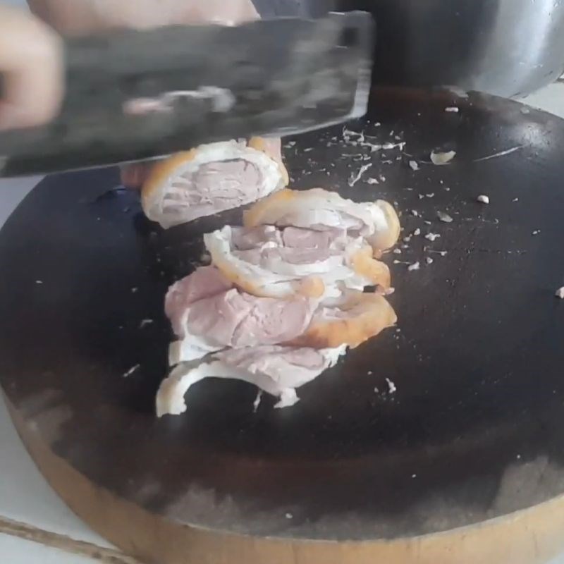 Bước 1 Sơ chế nguyên liệu Bê xào lăn