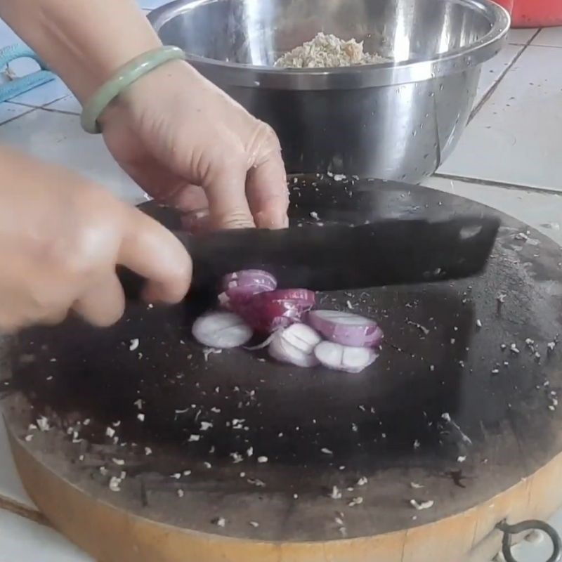 Bước 1 Sơ chế nguyên liệu Bê xào lăn