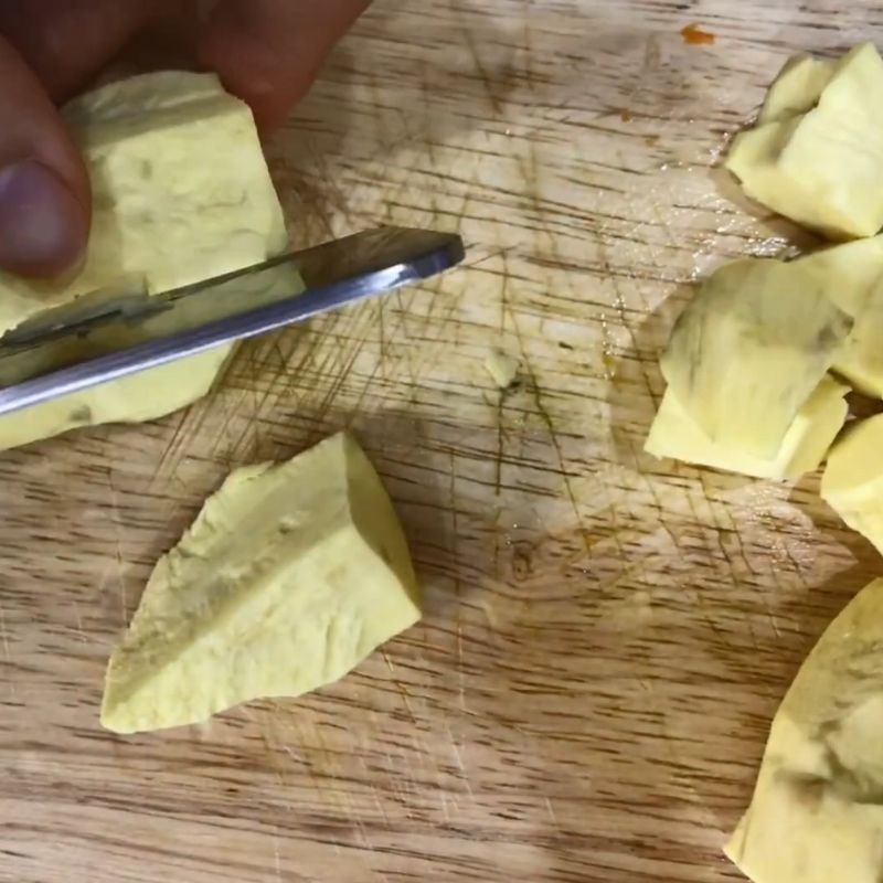 Bước 1 Sơ chế nguyên liệu nấu cháo kê đậu xanh Cháo kê đậu xanh