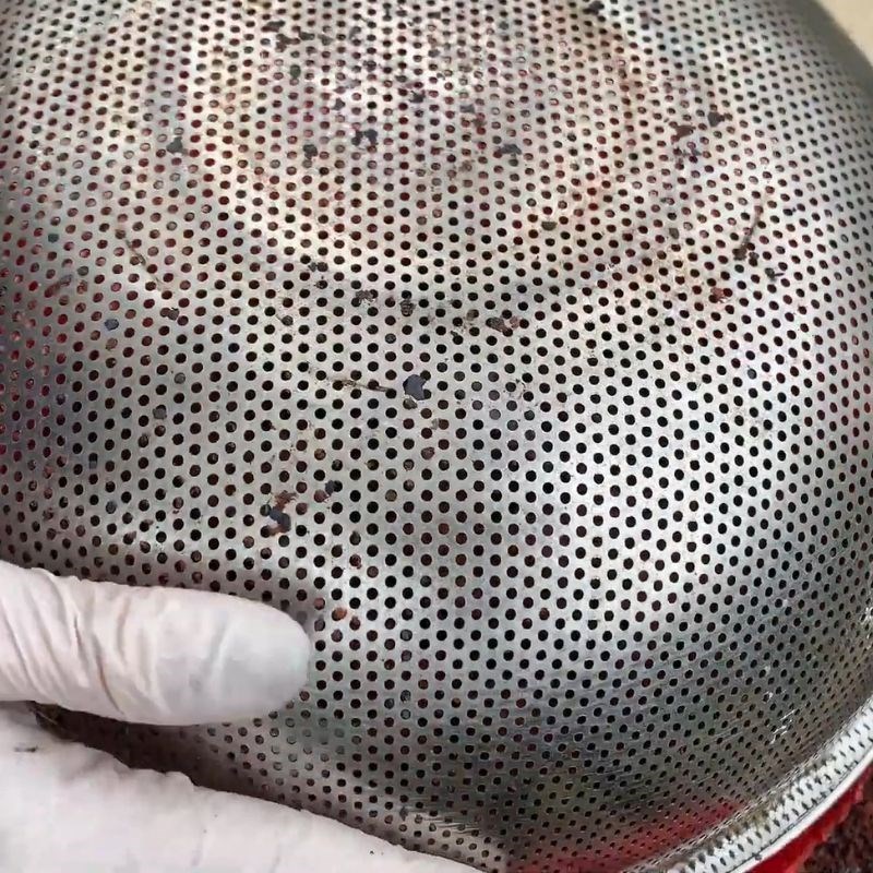 Bước 1 Sơ chế quả cọ tươi cọ ỏm