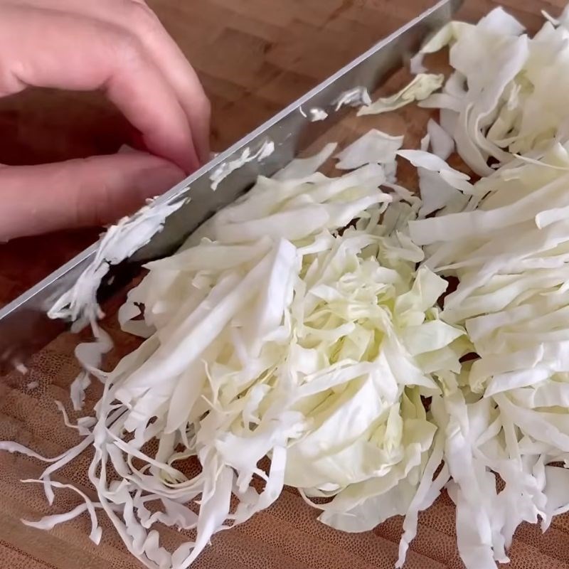 Bước 1 Sơ chế rau củ cho gỏi chay gỏi chay thập cẩm