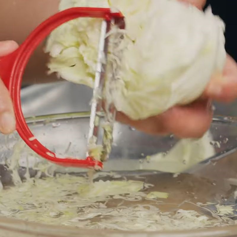 Bước 2 Sơ chế rau củ chuẩn bị cho món Salad rau củ sốt mayonnaise trộn salad