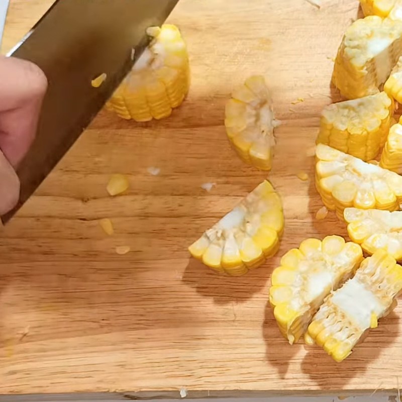 Bước 1 Sơ chế rau củ và chuẩn bị gia vị Canh gà rau củ