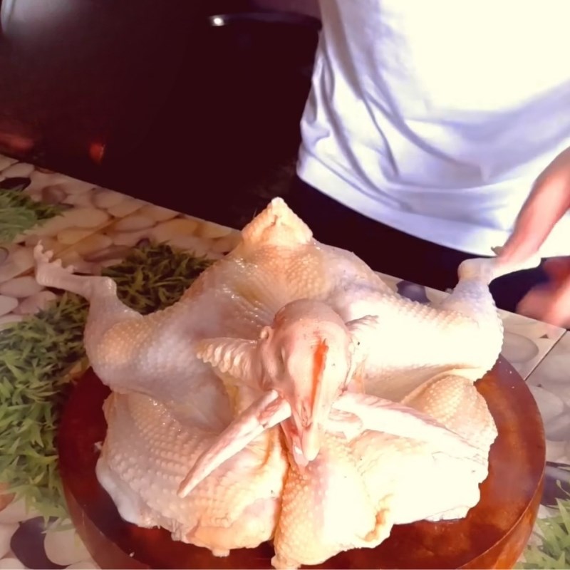 Bước 3 Tạo gà cánh phượng cơ bản Tạo dáng gà cúng