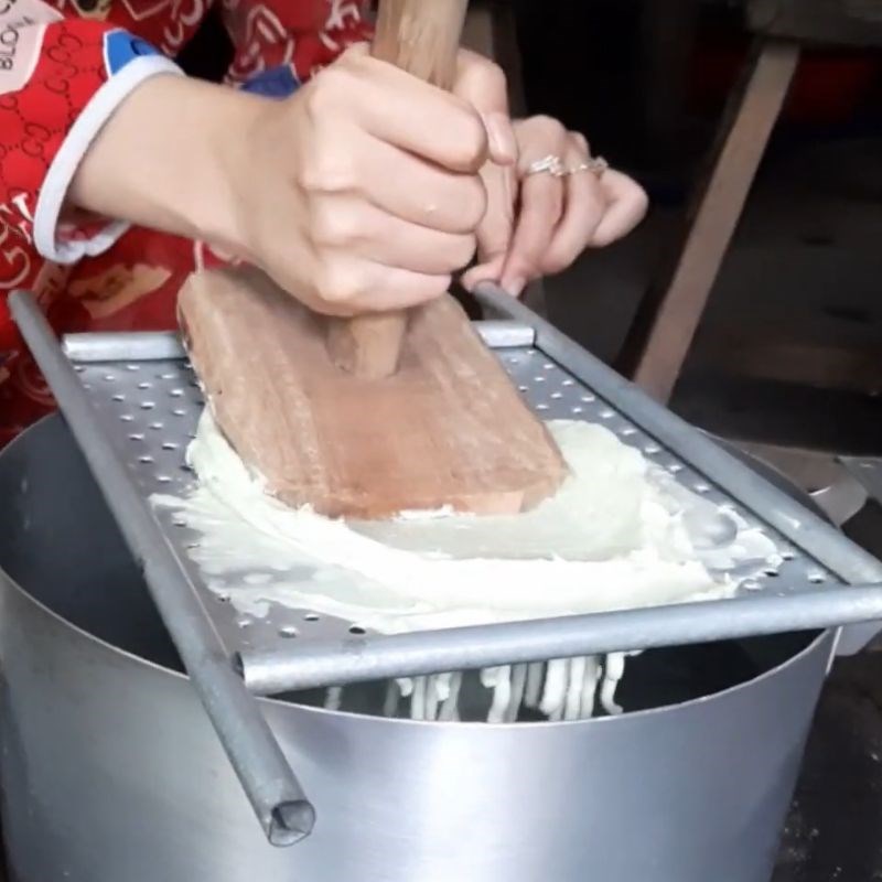 Bước 5 Tạo hình bánh lọt Tàu hũ bánh lọt