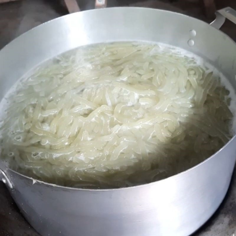 Bước 5 Tạo hình bánh lọt Tàu hũ bánh lọt