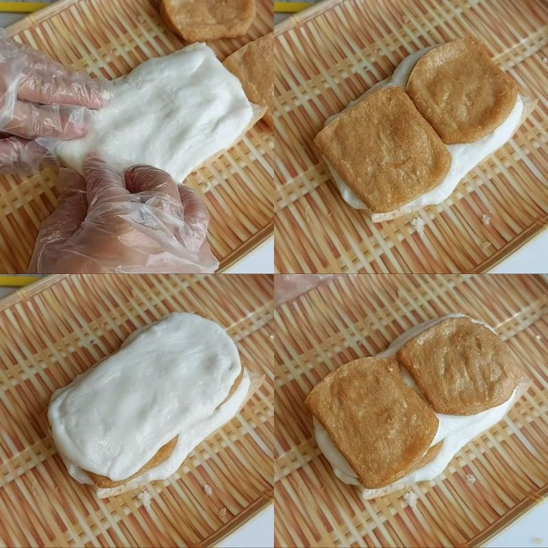 Bước 3 Tạo hình thịt ba chỉ chay thịt ba chỉ chay