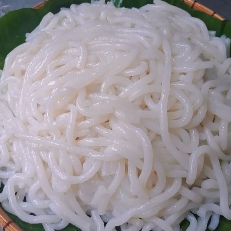 Bước 4 Tạo hình và luộc bánh tầm dai ngon Bánh tầm bì nước cốt dừa