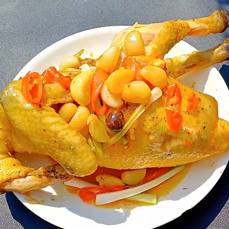 Bước 5 Thành phẩm Gà hấp tỏi