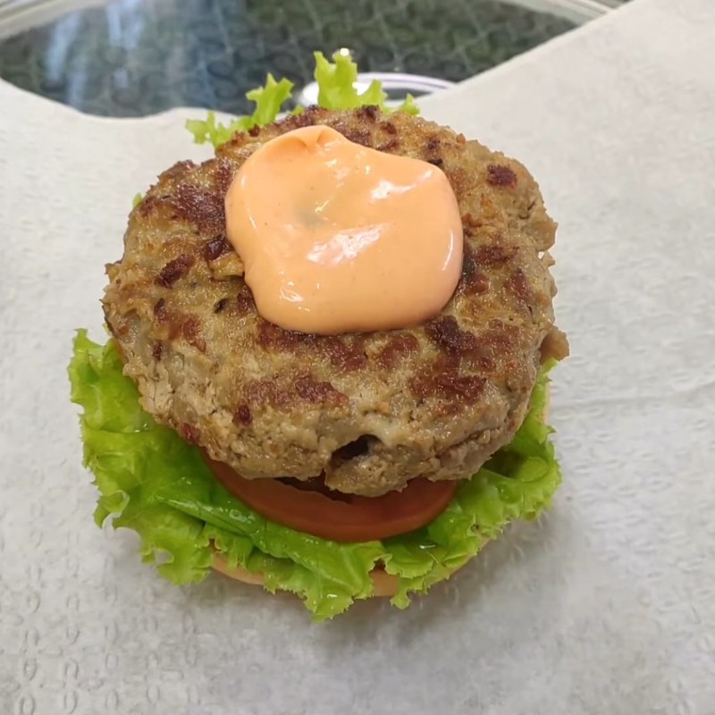 Bước 4 Thành phẩm Bánh mì hamburger