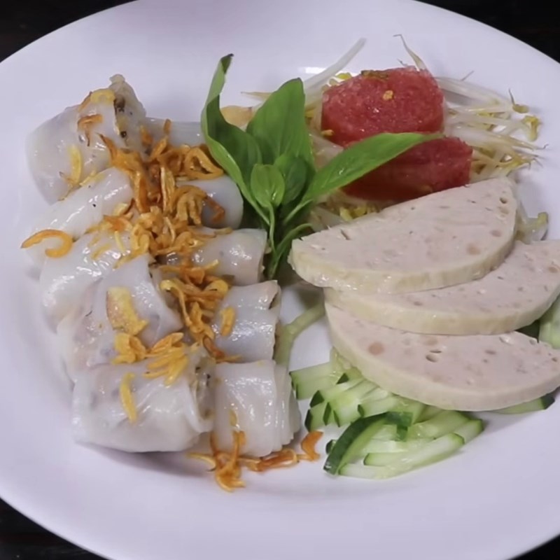 Bước 5 Thành phẩm Bột làm bánh cuốn