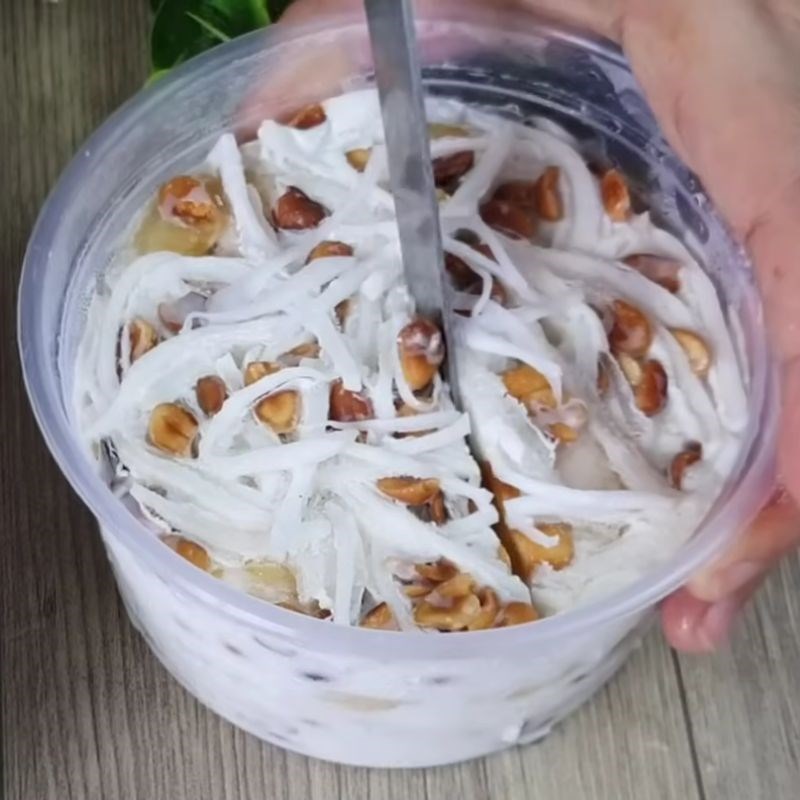 Bước 6 Thành phẩm Kem chuối sữa đặc