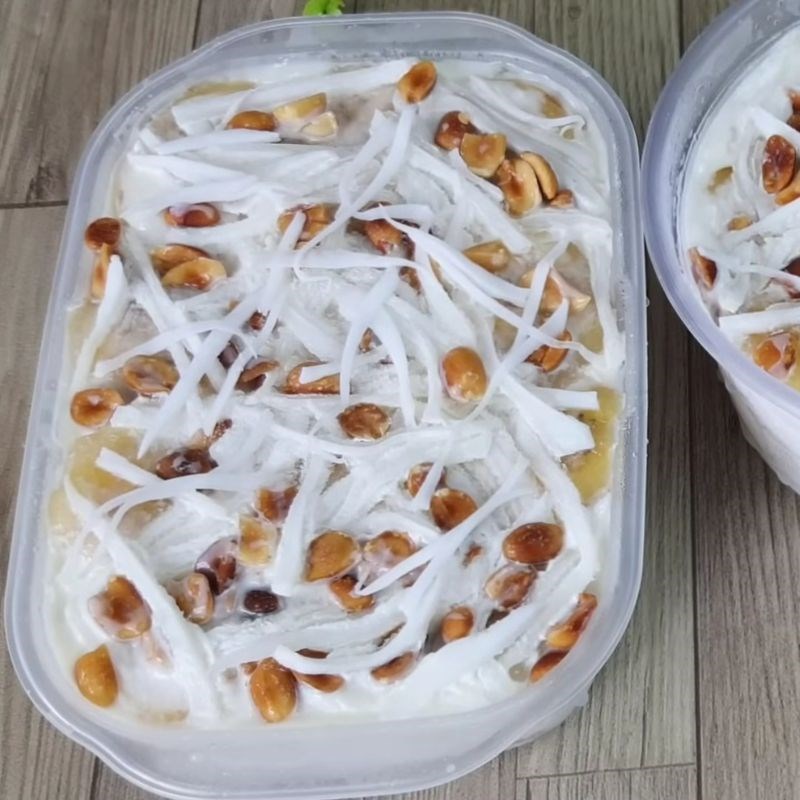 Bước 6 Thành phẩm Kem chuối sữa đặc