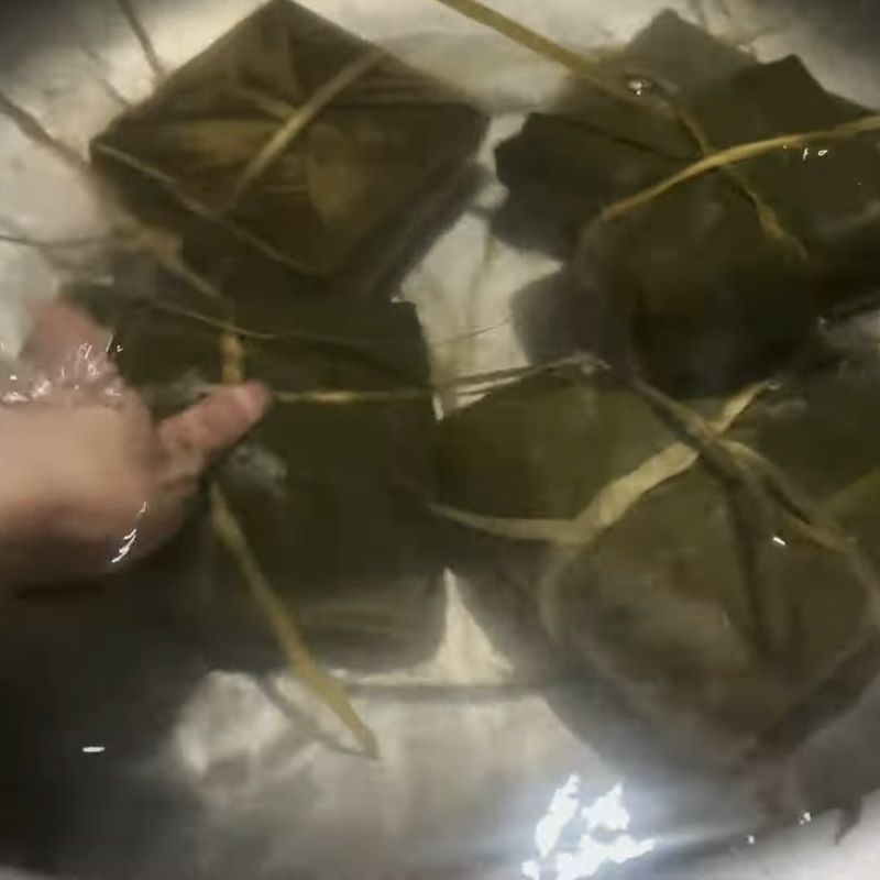 Bước 7 Thành phẩm cách gói bánh chưng bằng lá dong