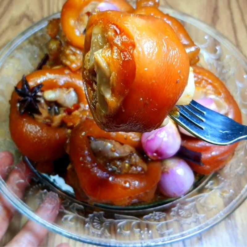 Bước 6 Thành phẩm giò heo kho nước tương