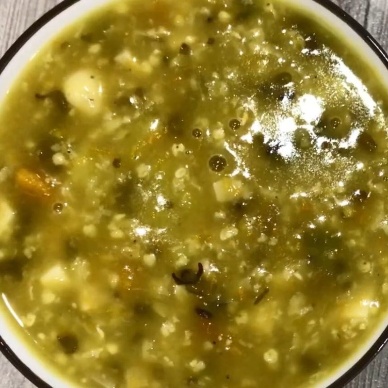 Bước 4 Thành phẩm Cháo kê đậu xanh