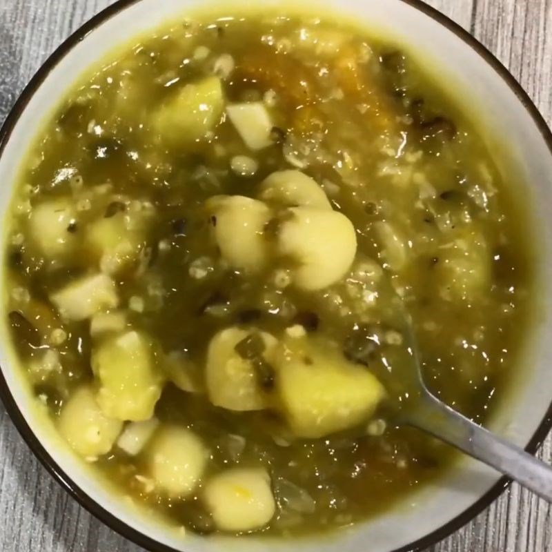 Bước 4 Thành phẩm Cháo kê đậu xanh