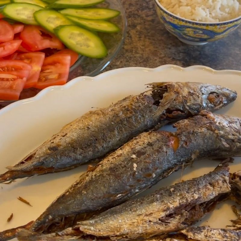 Bước 4 Thành phẩm cá hấp chiên