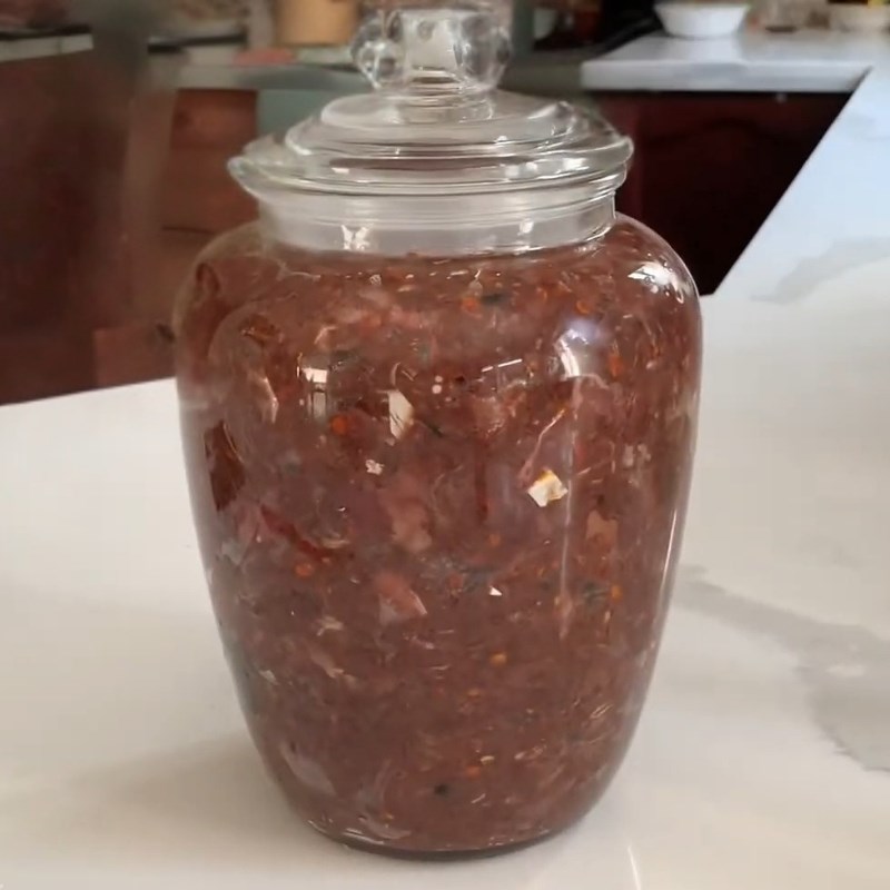 Bước 4 Thành phẩm Mắm ruột