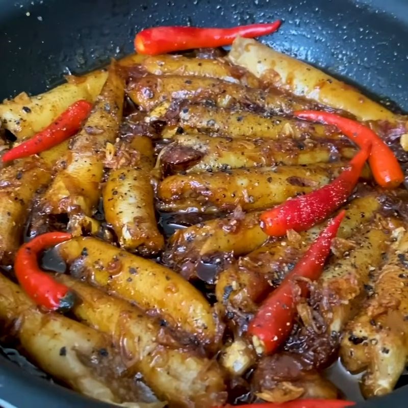 Bước 6 Thành phẩm kho cá bống cứng