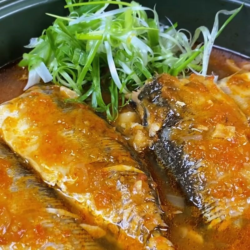 Bước 5 Thành phẩm cá mòi kho rục xương