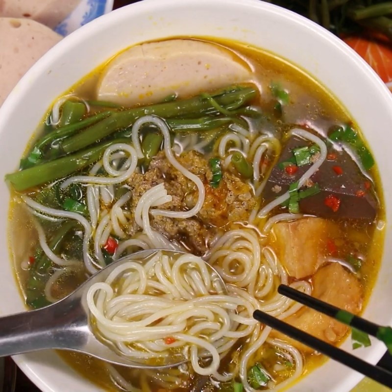 Bước 5 Thành phẩm Canh bún