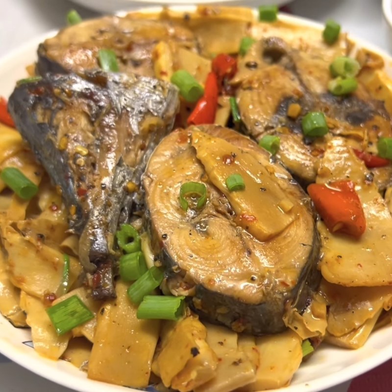 Bước 6 Thành phẩm Cá ngừ kho măng