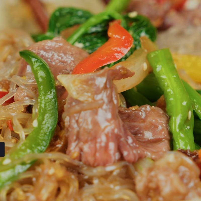 Bước 5 Thành phẩm miến trộn xì dầu