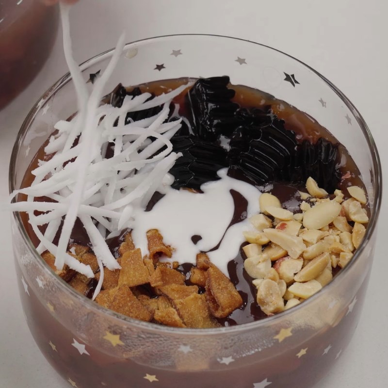 Bước 4 Thành phẩm Chè đậu đỏ bột năng