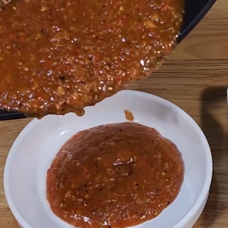 Bước 6 Thành phẩm nước chấm thịt nướng BBQ