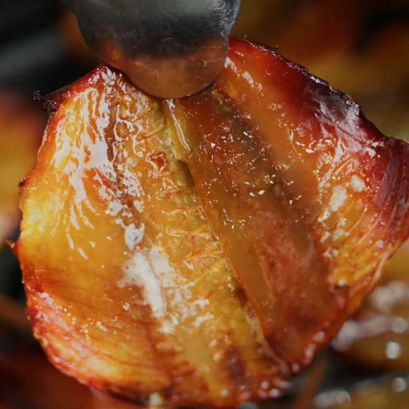 Bước 4 Thành phẩm Nướng cá chỉ vàng bằng nồi chiên không dầu