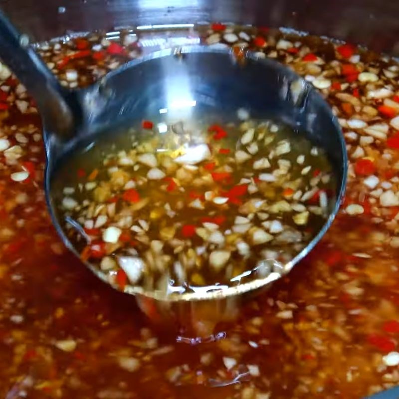 Bước 5 Thành phẩm nước mắm chấm thịt nướng