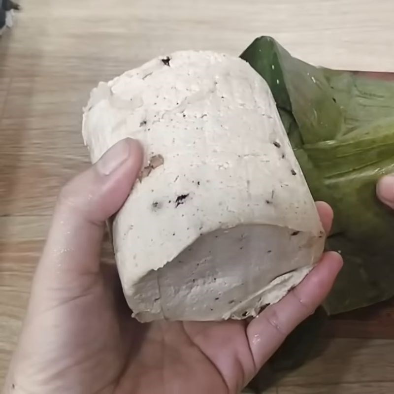Bước 4 Thành phẩm chả lụa chay bằng đậu hũ