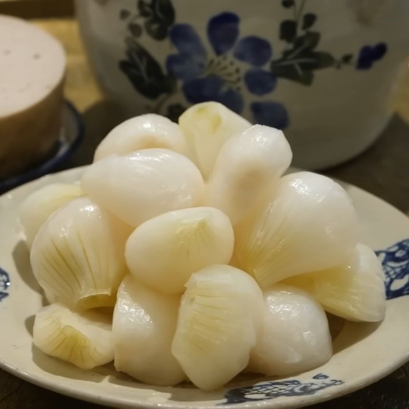 Bước 5 Thành phẩm muối dưa hành miền bắc