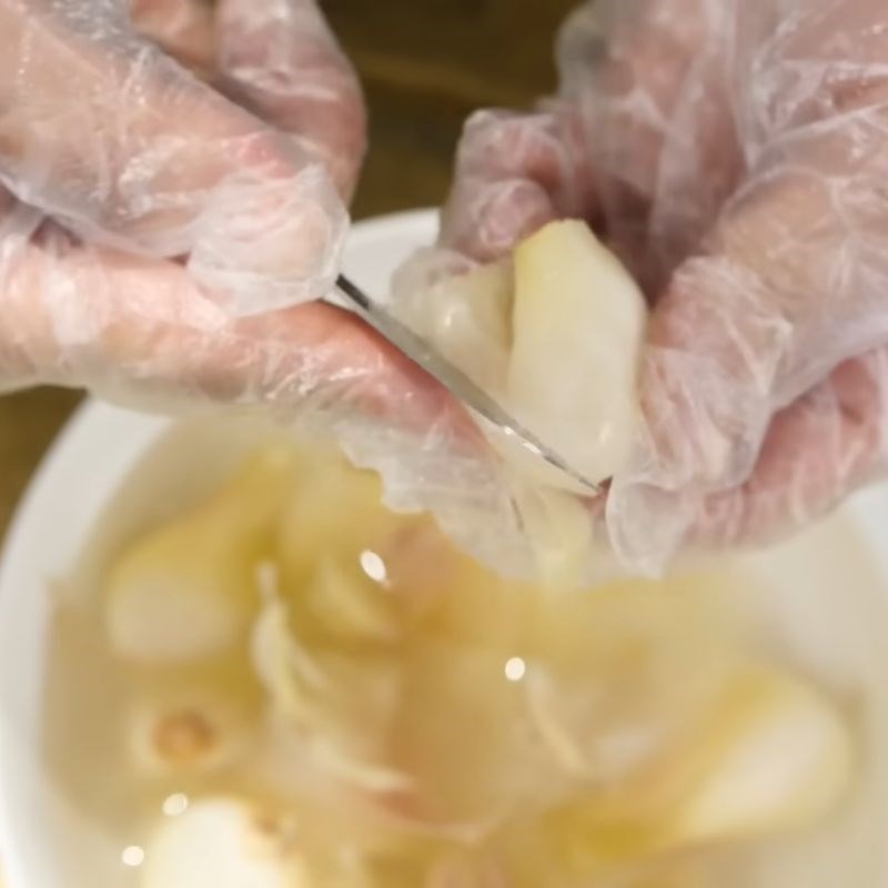 Bước 5 Thành phẩm muối dưa hành miền bắc