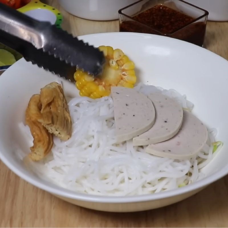 Bước 6 Thành phẩm Bún chay Huế