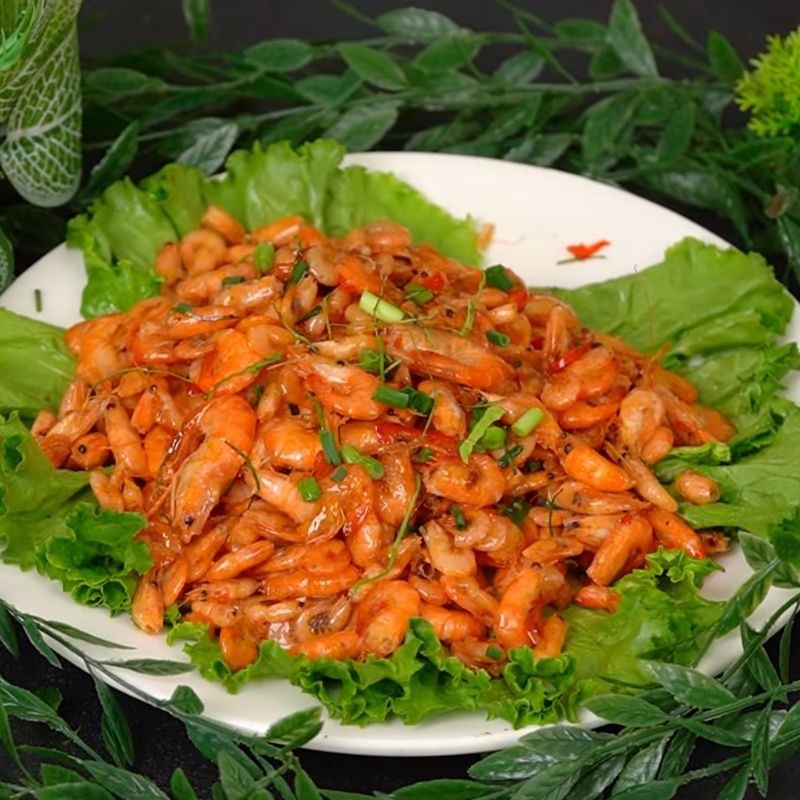 Bước 5 Thành phẩm Rang tôm đồng