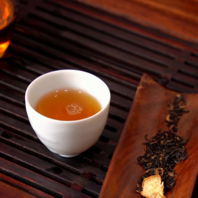 Bước 5 Thành phẩm Trà phổ nhĩ