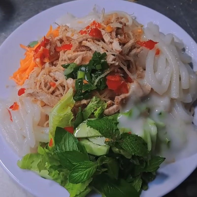 Bước 6 Thành phẩm Bánh tầm bì nước cốt dừa